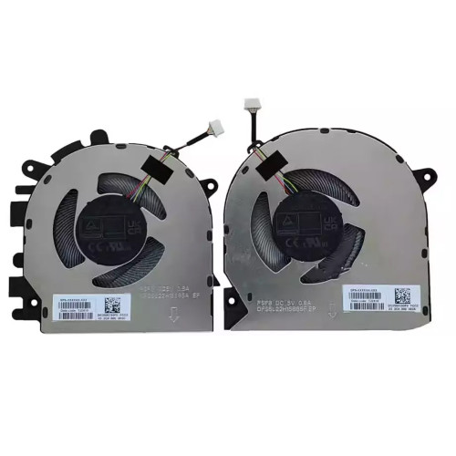 Laptop CPU GPU Fan DFS5L22H15B85F EP FSF8 DFS5L22H15B85A EP FSF9 DC5V 0.8A A Pair New