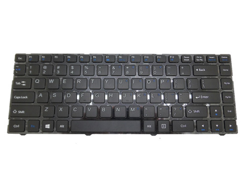 Laptop Keyboard For Gigabyte U2440 U2440M U2440N United States US Black Frame