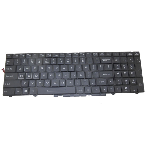 Laptop No Backlit Keyboard For 한성컴퓨터 For Hansung EX54 For BossMonster Lv69E English US Black With Gray Frame New