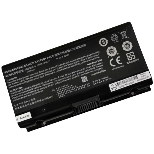 Laptop Battery For CLEVO PB50 PB51 PB50EF PB51EF PB50RC(-G) PB51RC(-G) PB50RF(-G) PB51RF(-G) PB70EF PB71EF PB70ED PB71ED PB70RC(-G) PB71RC(-G) PB70RF(-G) PB71RF(-G) 11.1V 62Wh 5500mAh New