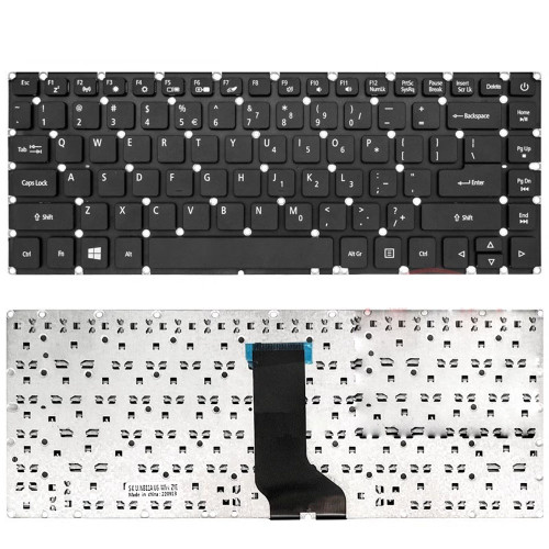 (White function keys) Laptop No Backlit Keyboard For ACER Swift 3 SF314-51 SF314-51-51QP SF314-51-57CP N16P5 English US Black Keyboard New