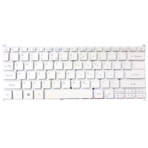 Laptop No Backlit Keyboard For ACER Swift 5 SF514-53T SF514-53T-5105 51L3 59RQ 59WS SF514-53T-75UE English US White Keyboard New