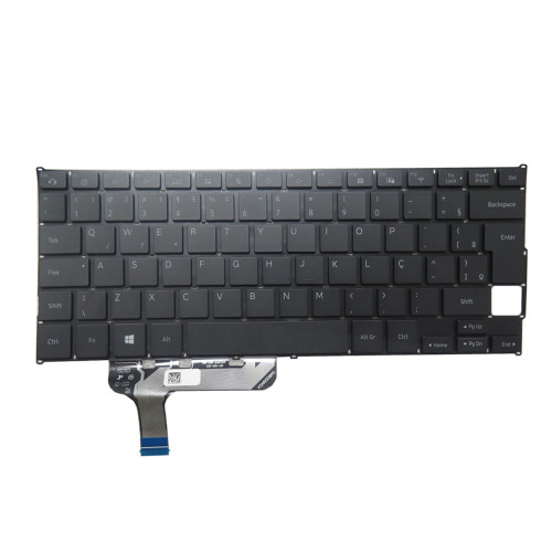 Laptop Keyboard For Samsung NB-08-6602A KSNR008AS Brazil BR With Backlit Black New 