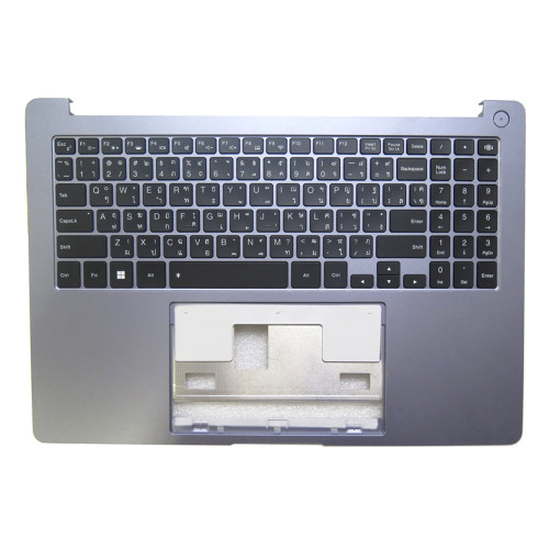 Laptop Palmrest For Infinix Inbook Y4 Max YL613 831020101145A With Backlit Thailand TI Keyboard Gray Upper Case Used