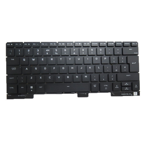 Laptop RGB Backlit Keyboard For Tongfang NBLDW Colourful Backlit United Kingdom UK Black New
