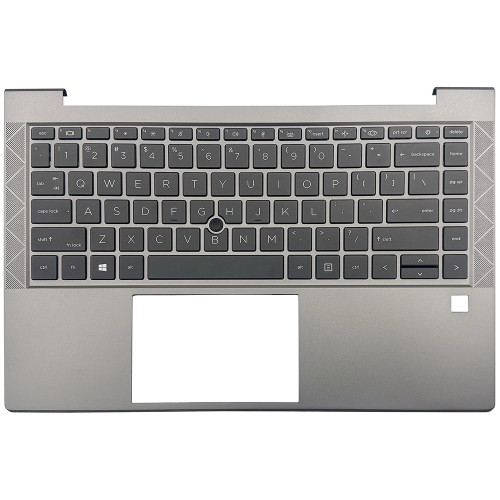 Laptop PalmRest&Keyboard For HP ZBook Firefly 14 G8 M44366-001 with backlit United States US DIS Version Gray