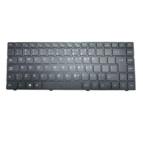 Laptop Keyboard For ECS SF40IL6 English US Big Enter Black With Frame New