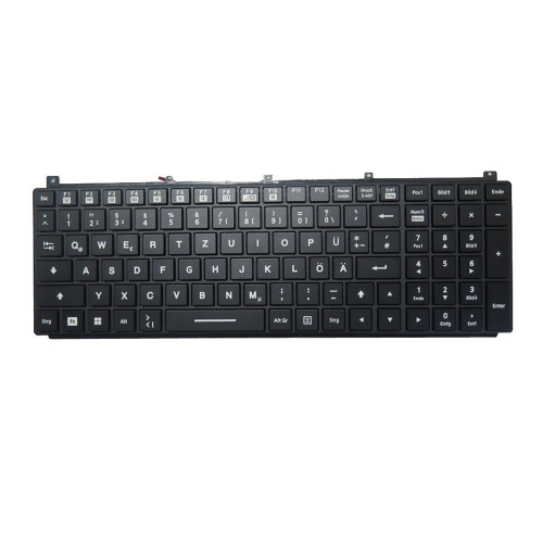 Laptop With Backlit Keyboard For Getac X600 Server G1 German GR Black With Frame New