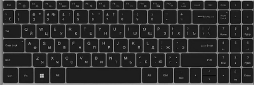 Laptop Keyboard For Rombica MyBook Eclipse PCLT-0006 Russia RU New