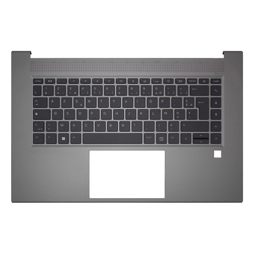 Laptop PalmRest&Keyboard For HP ZBook Studio G8 M74255-051 with backlit HDMI port French FR Gray