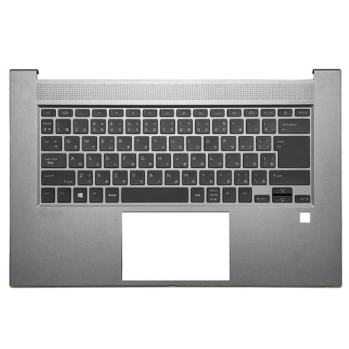 Laptop PalmRest&Keyboard For HP ZBook Studio G8 M74255-291 with backlit HDMI port Japanese JP Gray