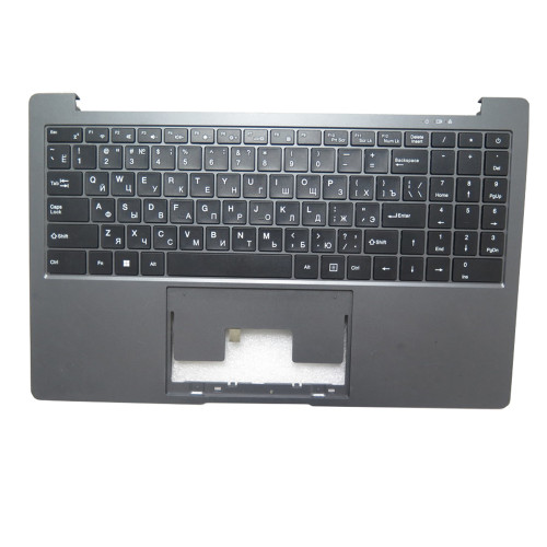 Laptop PalmRest&keyboard For DJC-330-3-1 MB3301041 Gray Top Case With Russian RU keyboard used
