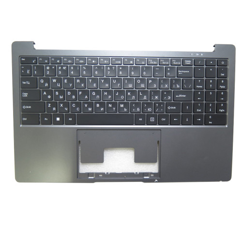 Laptop PalmRest&keyboard For NB018-16 YMS-0090-T US Gray Top Case With Backlit Russian RU keyboard used
