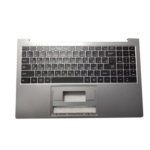 Laptop PalmRest&keyboard For MB3303009 F0062-009 Gray Top Case With Backlit Russian RU keyboard used