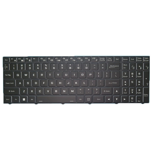 Laptop No Backlit Keyboard For CLEVO PD51PNP1 PD51PNP1 (-D)(-G) PD51PNP1-D PD51PNP1-G United States US Black Frame New