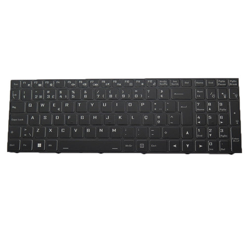 Laptop No Backlit Keyboard For CLEVO PD71SND PD71SND (-D)(-G) PD71SND-D PD71SND-G Portugal PO Black Frame New