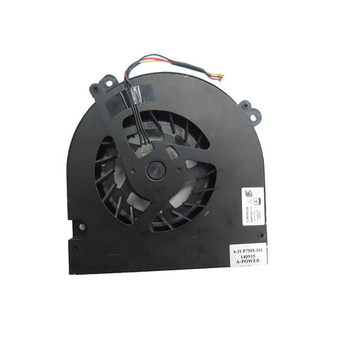 Laptop CPU Fan For CLEVO P750TM1 P750TM1-G P750TM-G P751DM P751DM2 P751DM2-G 4PIN DC5V 0.50A New