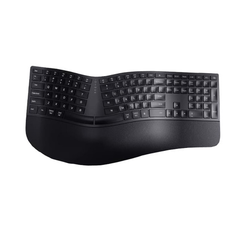 Black Without Backlit Keyboard For DELUX GM909 split ergonomic keyboard English US New