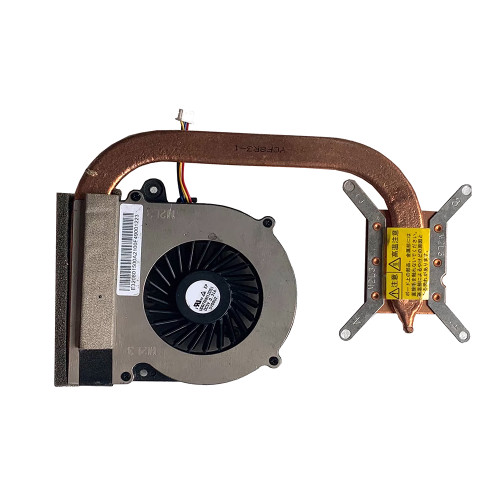 Laptop Heatsink With Fan For NEC VersaPro VK25L/C-M VK25LC-M PC-VK25LCZCM PC-VK25LCZDM PC-VK25LCZEM PC-VK25LCZNM PC-VK25LCLCZKTMHBZZY PC-VK25LCMCZJTMHBZZY VK25LCLCZKTMHBZZY VK25LCMCZJTMHBZZY DC5V 0.31A Used