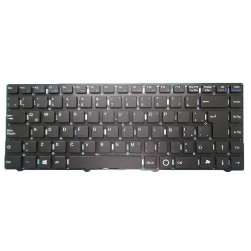 Black Laptop Keyboard For Positivo Stilo XC3660 Latin America LA No Frame New