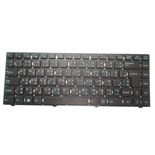 Black Laptop Keyboard For Positivo Stilo XCI8660 Thailand TI No Frame New