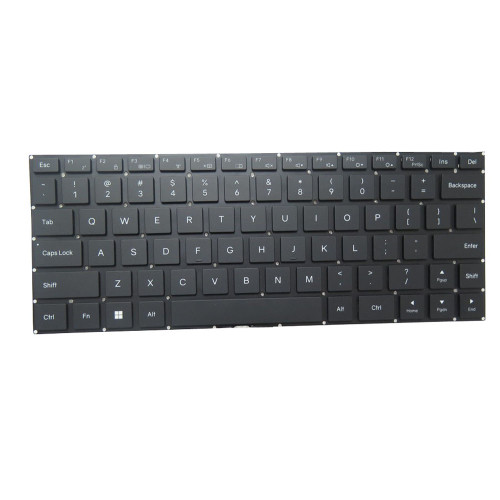 Laptop No Backlit Keyboard For Nagatech Naga SIPAG 14 (Ultra 5) English US Black No Frame New