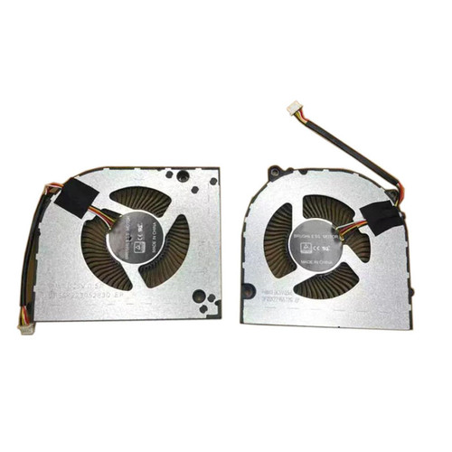 Laptop CPU GPU FAN For CLEVO NP50HH NP50HJ NP50HK NP55HH NP55HJ NP55HK 4PIN DC 5V 0.5A New