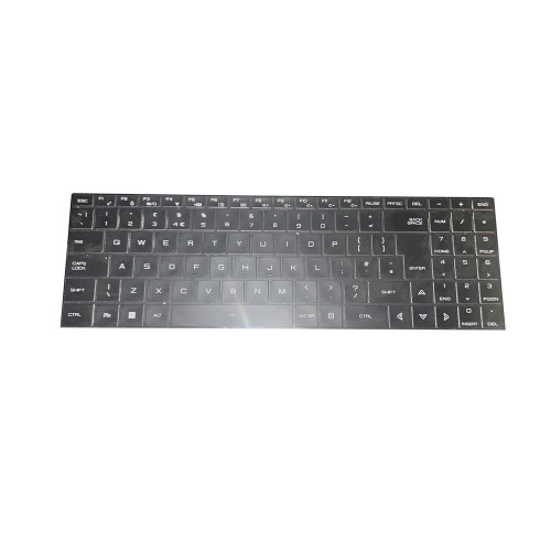 Laptop Keyboard For BTO X•BOOK 15X1083 V2 X-BOOK 15X1083 V2 United Kingdom UK With Backlit Black No Frame New