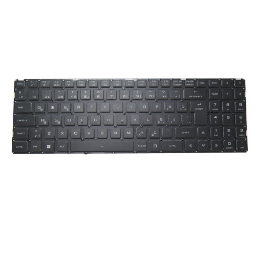 Laptop Keyboard For Monster Abra A5 V19.1 Turkey TR Without Backlit paper Black New