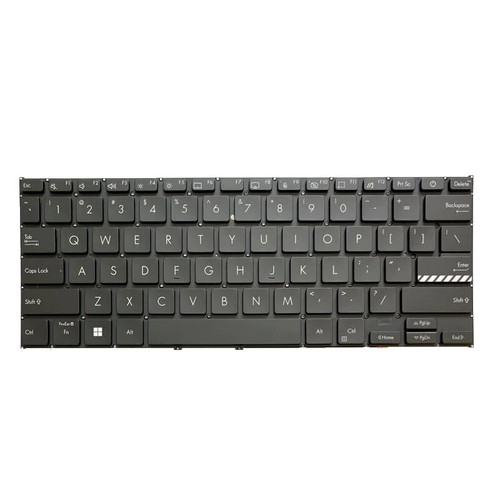 Laptop Keyboard For ASUS VivoBook 14 F1404 F1404ZA F1404VA Without Frame Black United States US