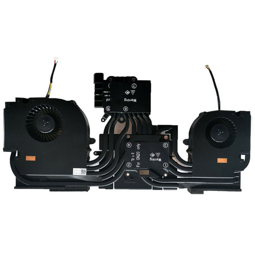 Used Laptop CPU GPU FAN&Heatsink For CLEVO X170KN X170KM X170KM-G RTX30 BS6812MS-U4N BS5812HS-U4P BS6812MS U4N BS5812HS U4P 4PIN New