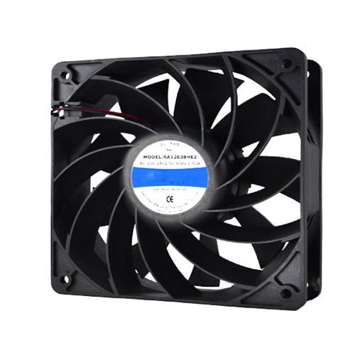 Cooling Fan RA12038HE2 AC 100-240V 50/60Hz 0.14A New