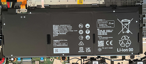 Laptop Battery For Huawei MateBook D 16 2024 MCLG-X MCLG-16 MCLG-W5611D 6000MAH 70.02WH 11.67V