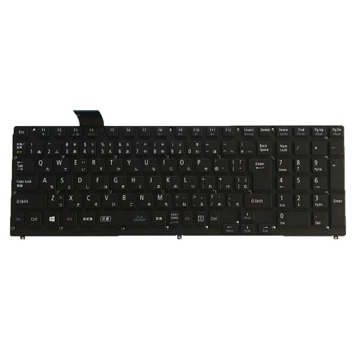 Laptop Keyboard For NEC LaVie SN254/GRAB-1 PC-SN254GRAB-1 SN254/GRAB-2 PC-SN254GRAB-2 SN254/HRAB-1 PC-SN254HRAB-1 SN254/HRAB-2 PC-SN254HRAB-2 Japanese JP JA Black Without Frame New