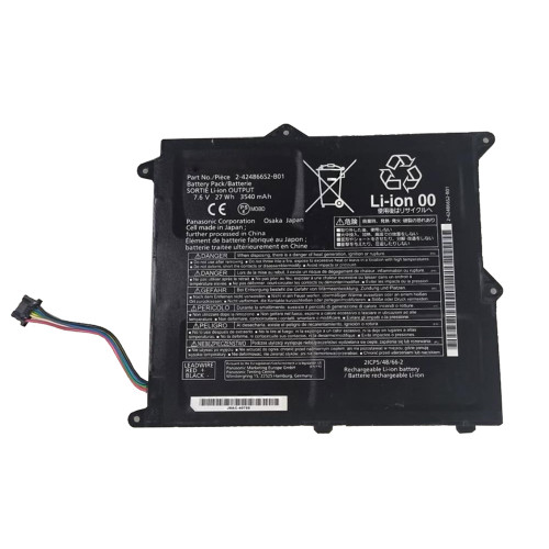 Laptop Internal Battery For Panasonic Let's Note CF-XZ6 2-424866S2-B01 7.6V 14WH 1770MAH New