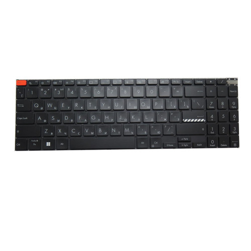 Laptop Keyboard For ASUS Vivobook Pro 15 OLED K6502Z K6502ZC K6502ZE Black Without Frame With Backlight Russian RU