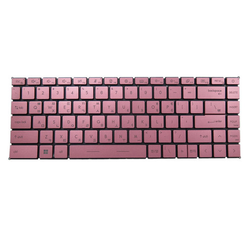 Laptop Backlit Keyboard For MSI Summit B14 A11M A11MOT Korean KR Pink Without Frame New