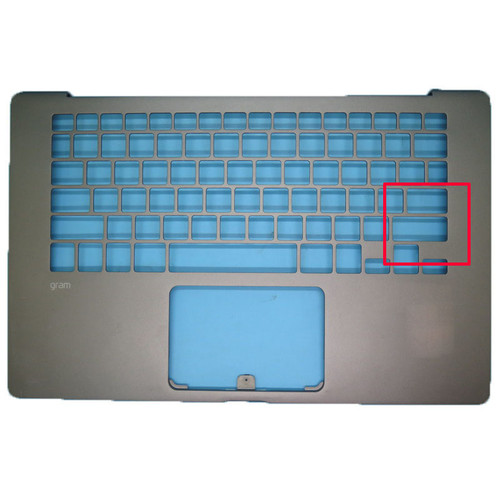 Gray Laptop PalmRest For LG 14Z90N 14Z90N-N 14Z90N-U 14Z90N-V With Small Ctrl No Touchpad New