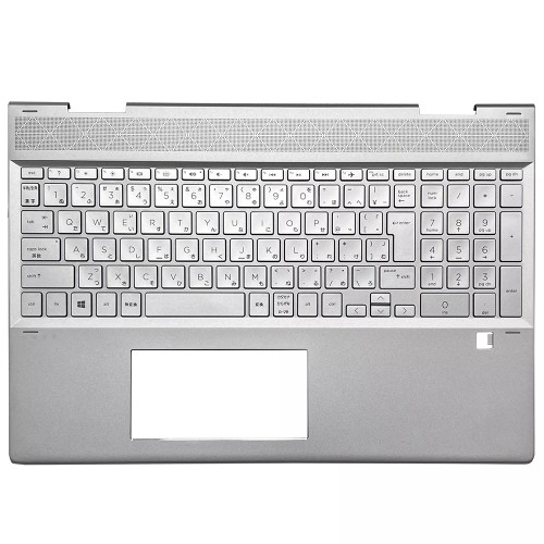 Laptop PalmRest&keyboard For HP Envy X360 15-DR0000 15-DR1000 15M-DR0000 L53815-291 with backlit Japanese JP Silver