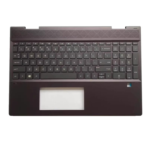 Laptop PalmRest&keyboard For HP Envy X360 15-DS0000 15-DS1000 15M-DS0000 15Z-DS000 15Z-DS100 L53987-001 with backlit United States US Brown