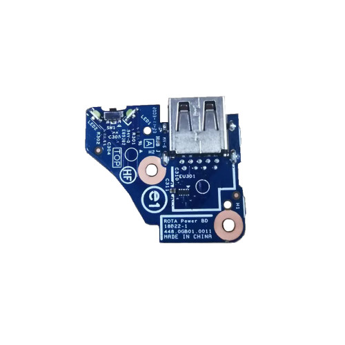 Laptop Power Button Board For HP Envy X360 15-DR0000 15-DS0000 15Z-DS000 15Z-DS100 L53869-001 448.0GB01.0011 Used