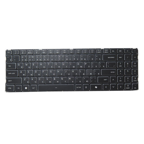 Laptop Keyboard For XIllegear Onyx V Russian RU Without Backlit Black No Frame New