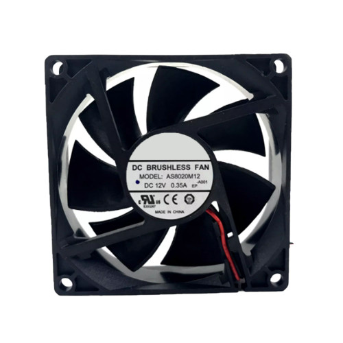 Cooling Fan For HK FAN AS8020M12 DC12V 0.35A 8020 8CM New