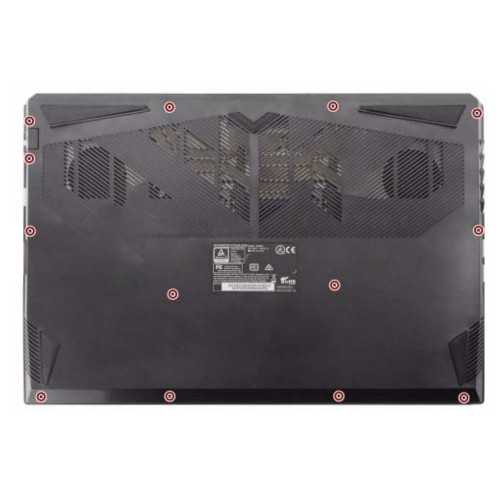Laptop Bottom Case For CLEVO NP50D5 NP50DB NP50DE NP50HH NP50HJ NP50HK Black New