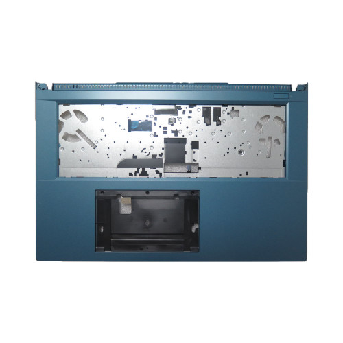 Laptop PalmRest For CLEVO NP70 NP70HH NP70HJ NP70HK NP70HP With Power Button NO Touchpad Blue New