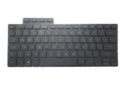 Laptop Keyboard For ASUS ROG Zephyrus G15 GA503R GA503RS GA503RW GA503RM GA503RX United Kingdom UK Black Without Frame With Backlit