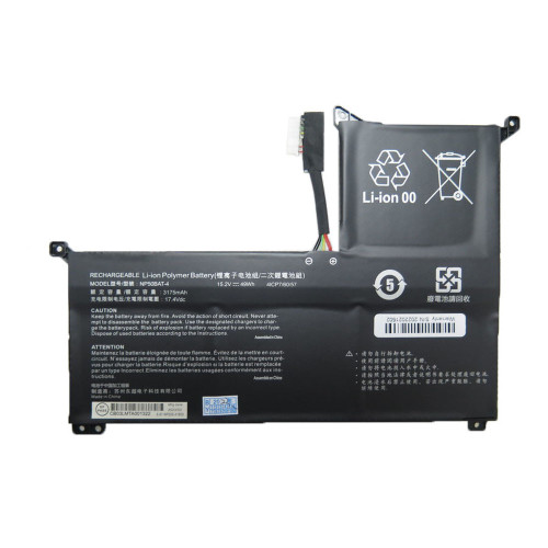 Laptop Battery For CLEVO NP50PNP NP50PNP-S NP50RNH NP50RNHS NP50RNJS NP50SNC NP50SND NP50SNE NP50SNE_D_C(-G) NP50SNX NP50SNX(-G) 15.2V 49WH 3175MAH New