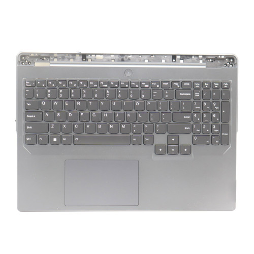 Laptop PalmRest&keyboard For Lenovo Legion Pro 5 16IRX8 English US 5CB1L30862 Upper Case With RGB Backlit Grey New