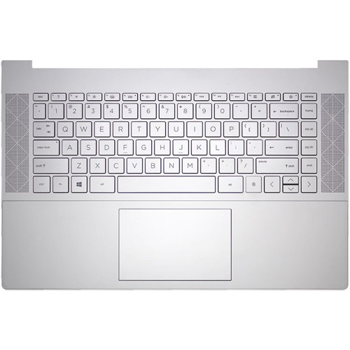 Laptop PalmRest&Keyboard For HP Envy 15-EP0000 15-EP1000 15T-EP000 15T-EP100 L97425-001 with backlit United States US Silver New