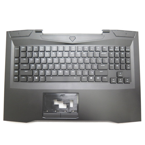 Laptop Palmrest For BBEN G17 17.3 With Backlit English US Keyboard Black Without Touchpad Upper Case New